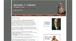 Desktop Screenshot of michaelcabage.com